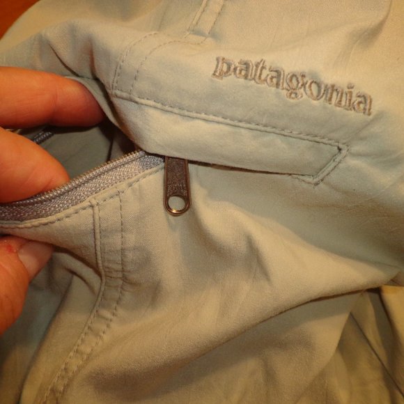 Patagonia Sport Multifunctional Hiking Pants Wm's XS Tan Elastic Waist Pockets - Picture 9 of 15